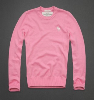 Abercrombie Fitch Hombres De Cuello Redondo Jersey AF6299